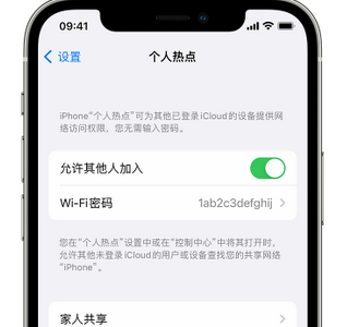 自贡apple服务站点分享iPhone上个人热点丢失了怎么办 