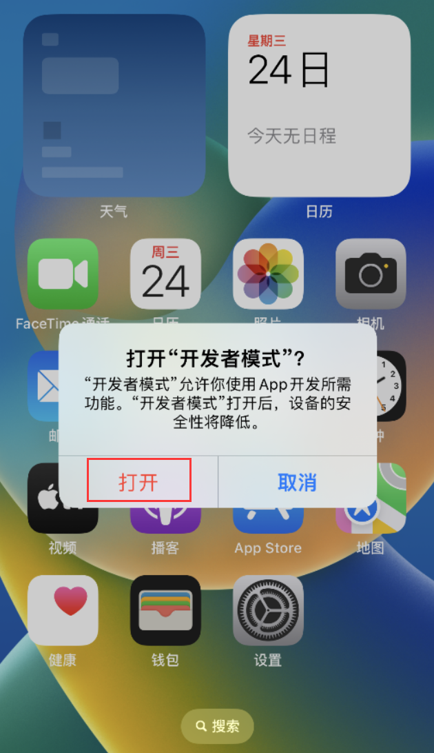 自贡苹果手机维修分享如何打开开发者模式 