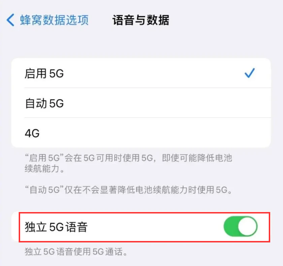 自贡苹果14维修分享iPhone 14 Pro如何开启VoNR 