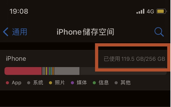 自贡苹果13维修分享iPhone13如何查看剩余内存 